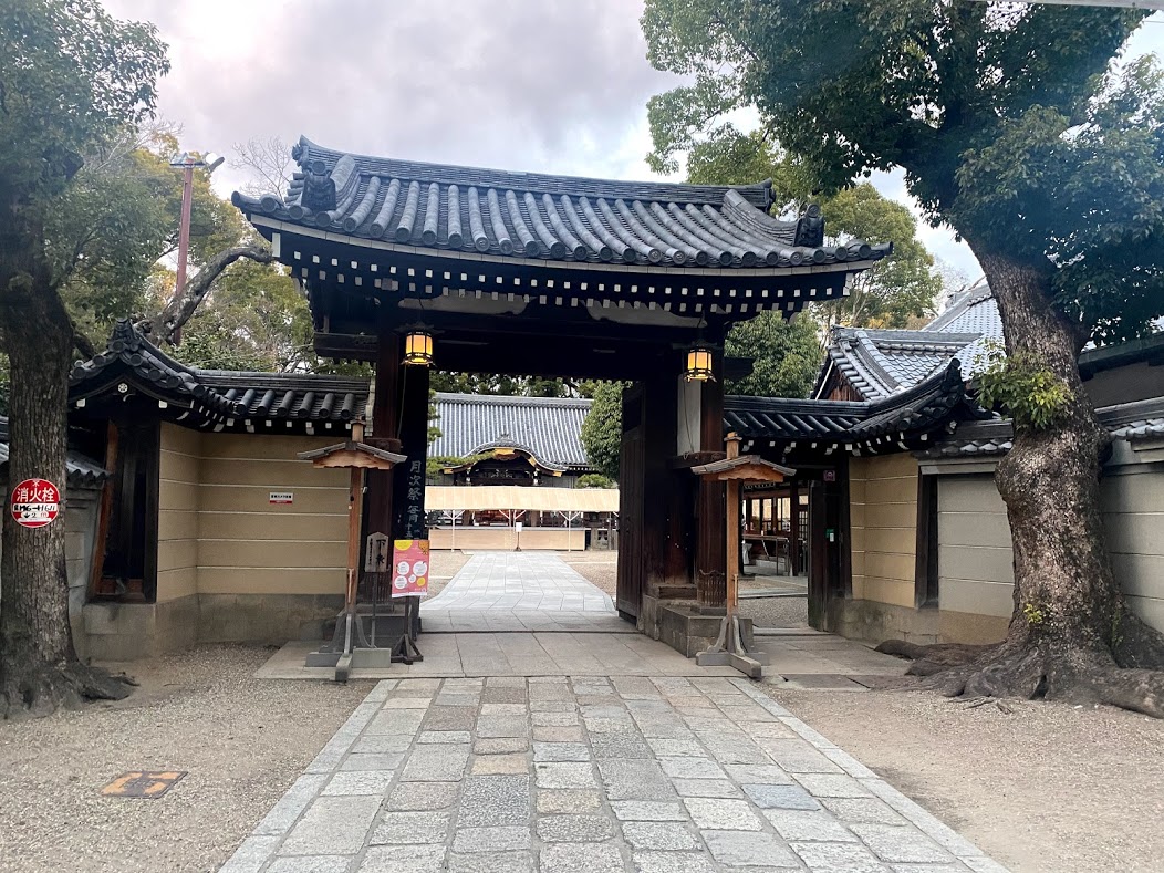 杭全神社外観①