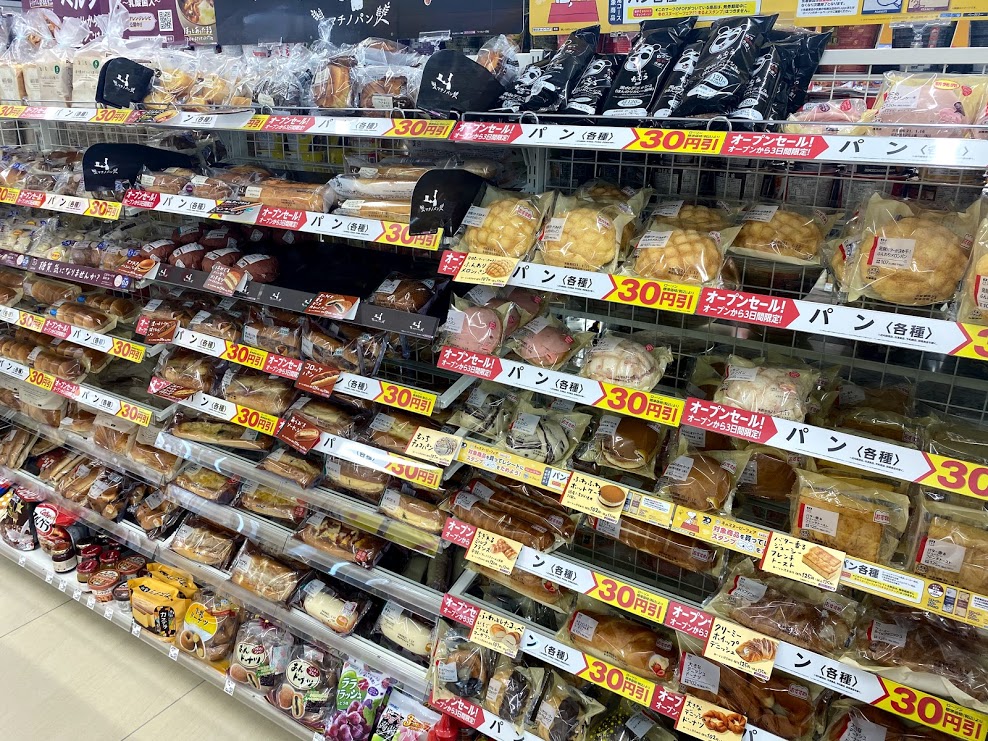 ローソン内環瓜破店商品陳列⑮