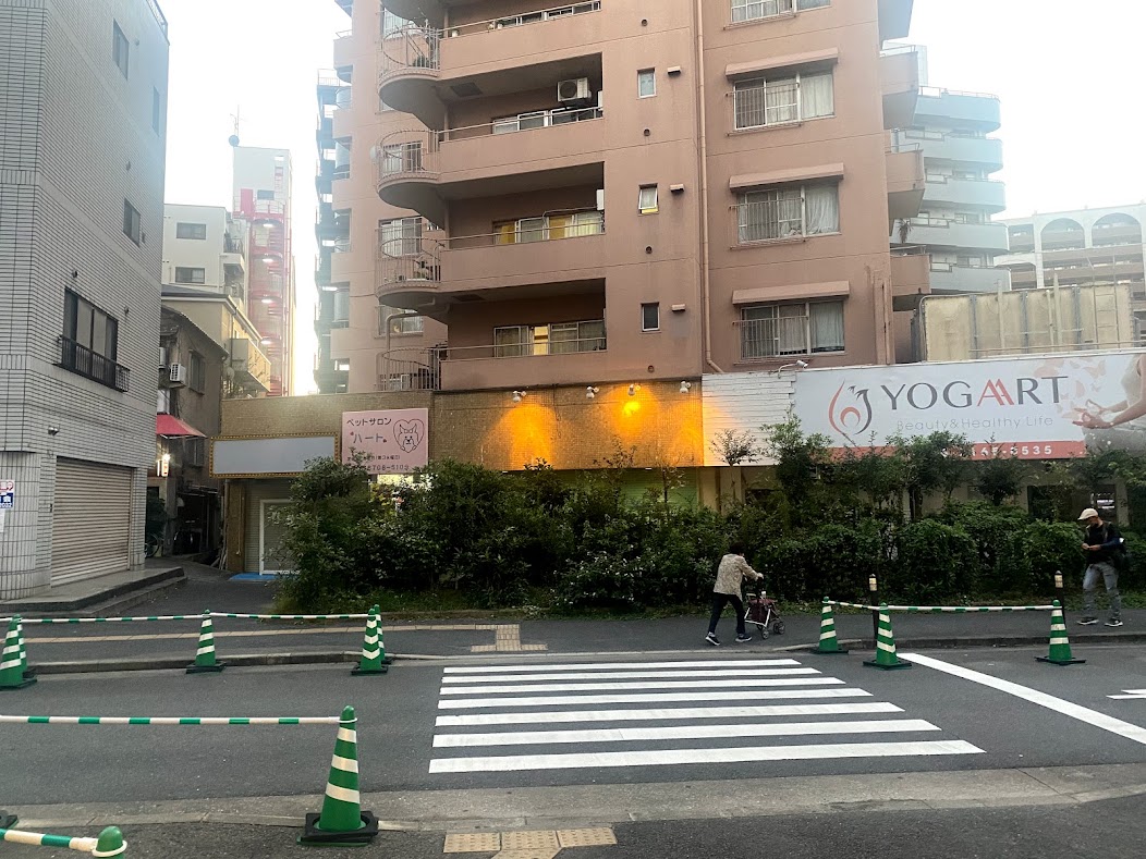 イオン喜連瓜破駅前店南側出口前道路