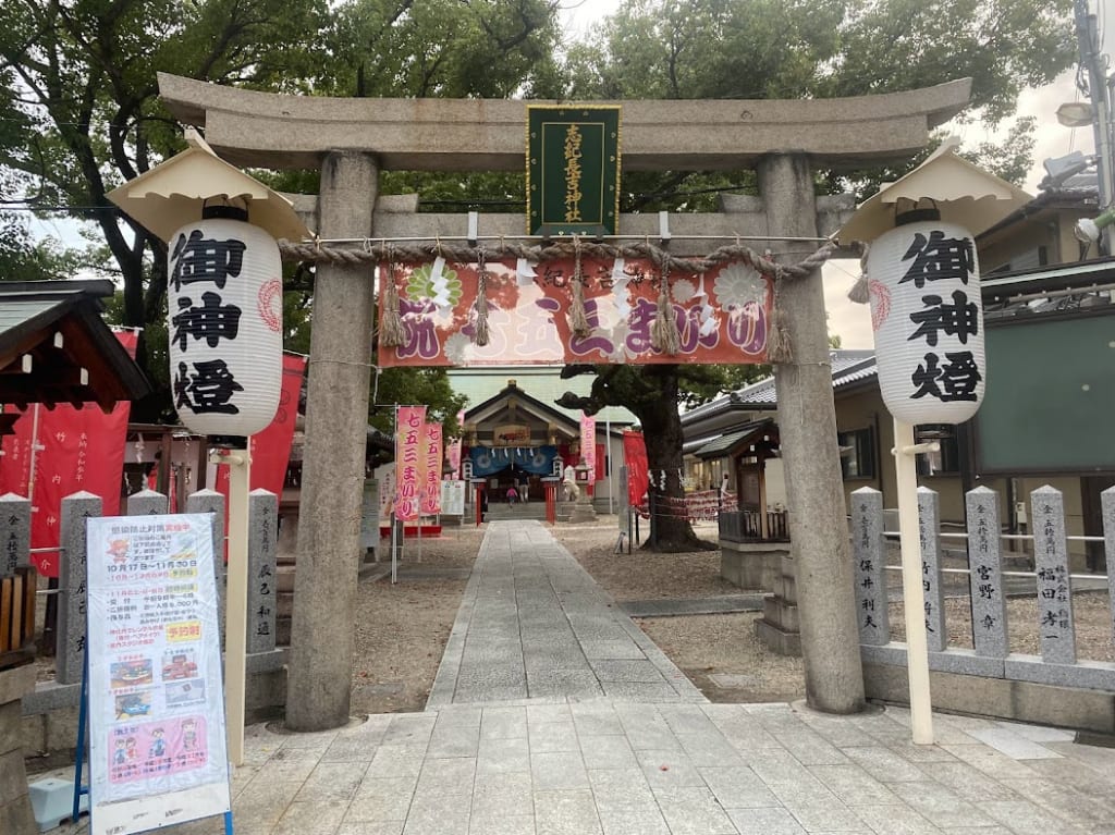 志紀長吉神社外観①