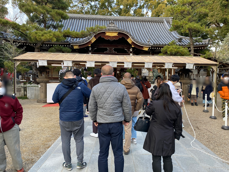 杭全神社初詣2022⑫