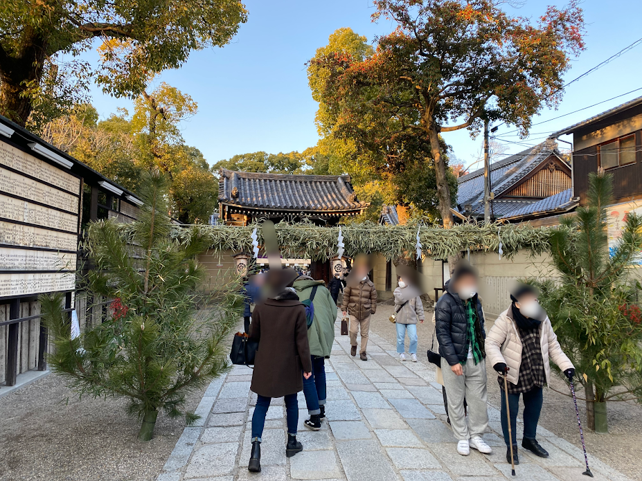 杭全神社初詣2022⑥