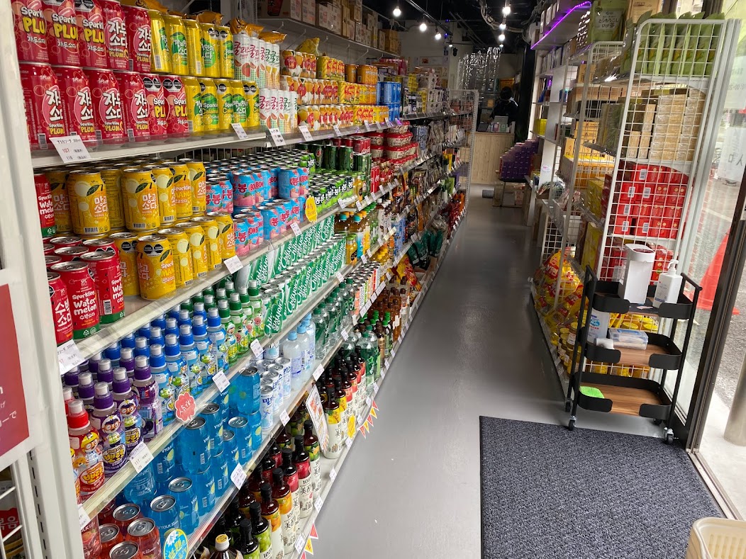 韓国ショップ平野クラス商品陳列⑭