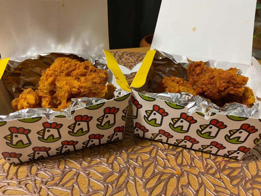 CRISPY CHICKEN ｎ’　TOMATO平野店購入チキン⑥