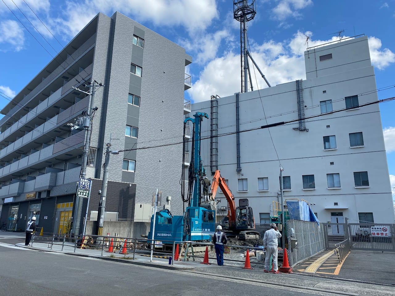 デイリーヤマザキJR平野駅前店跡地②