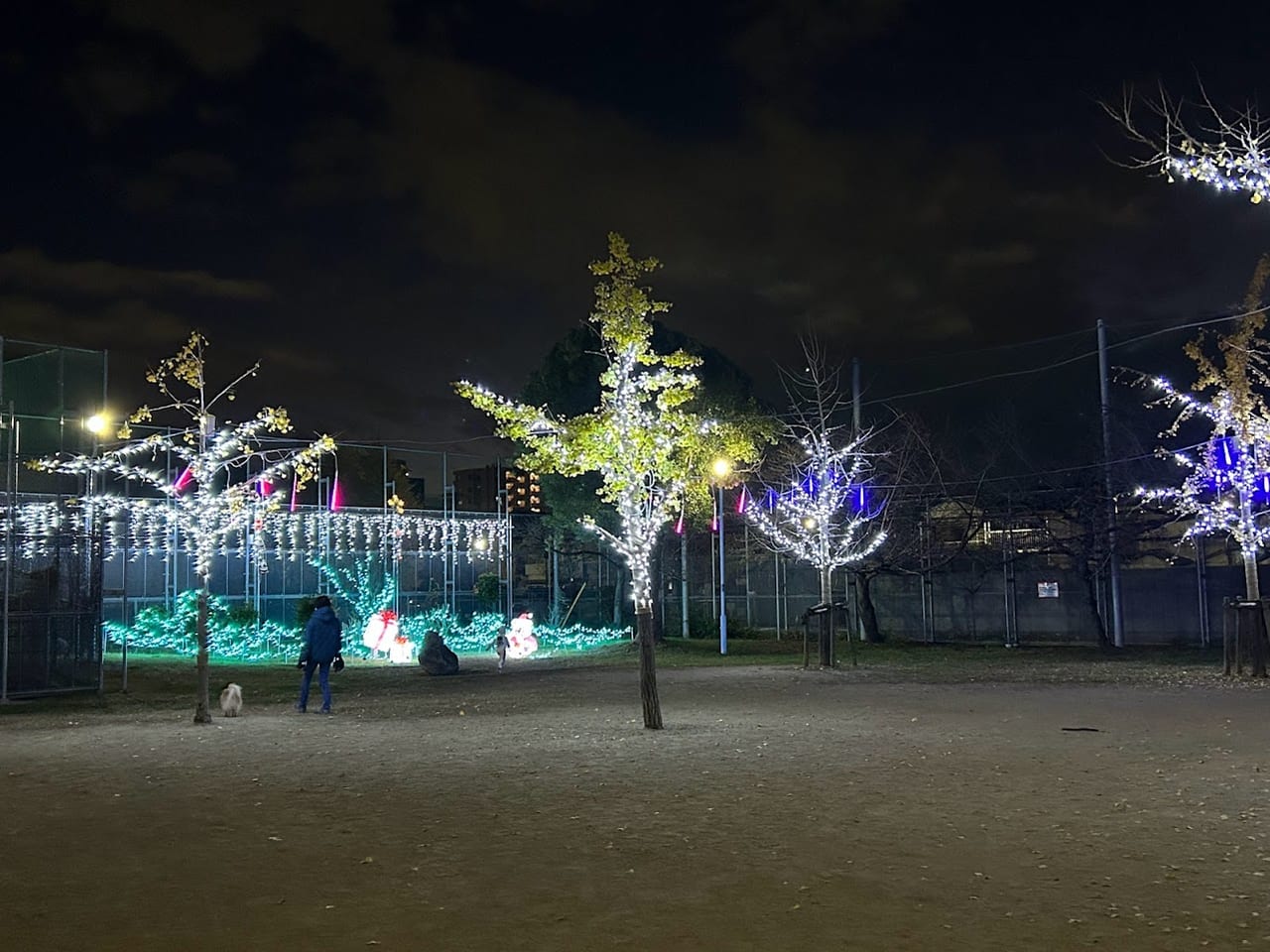 喜連北第一公園イルミネーション③