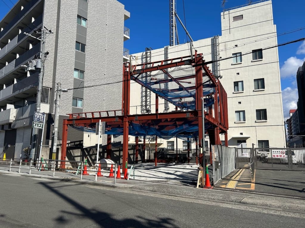 デイリーヤマザキJR平野駅前店跡地④