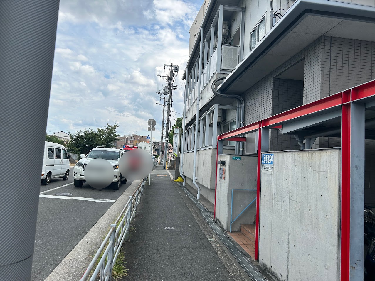 平野東図書館前病院外観4