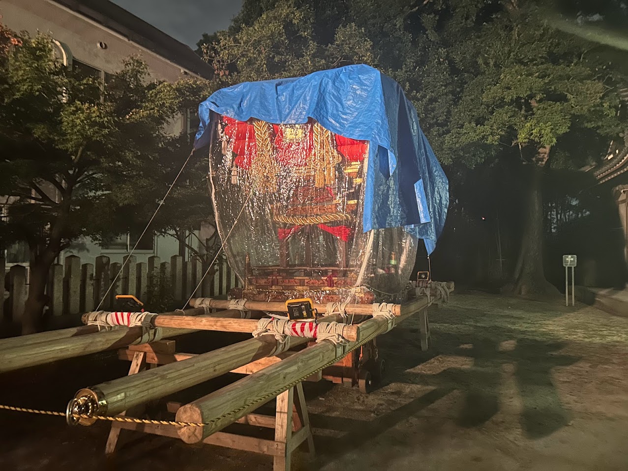 川辺八幡神社布団太鼓