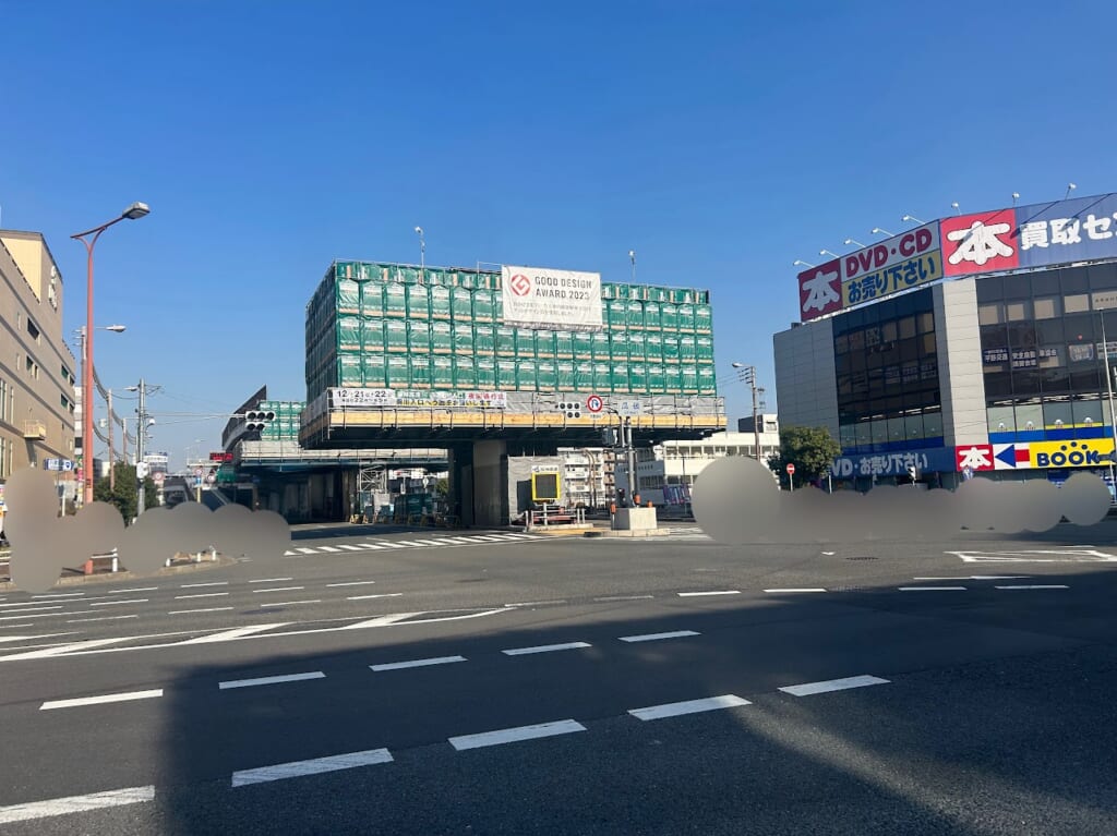 平野区瓜破交差点2