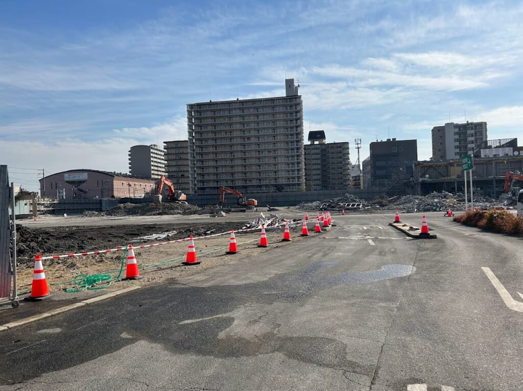 イオンタウン平野解体工事現場6