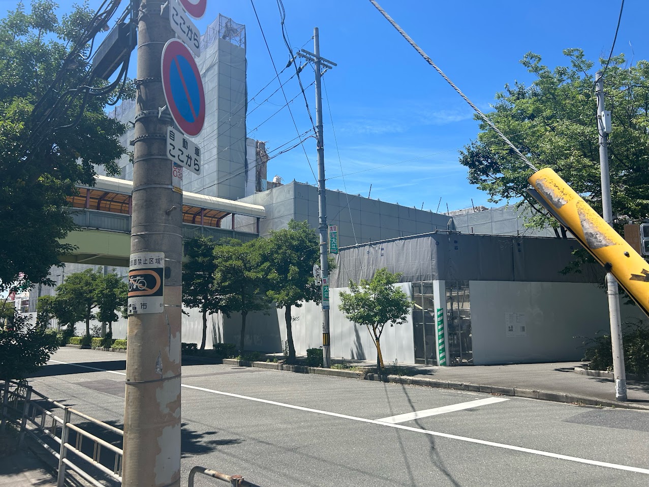 イオン長吉店跡地外観2