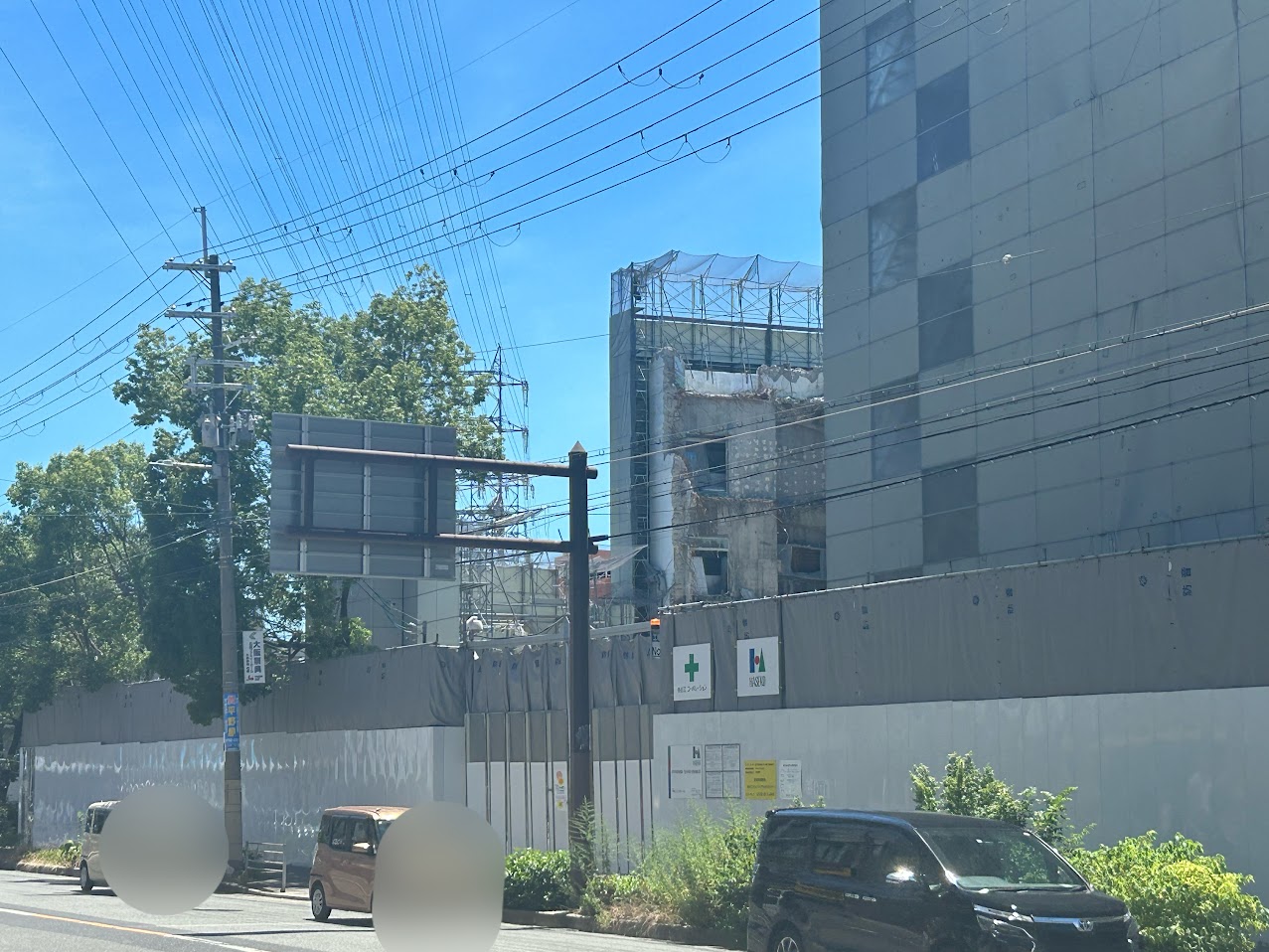 イオン長吉店跡地外観3