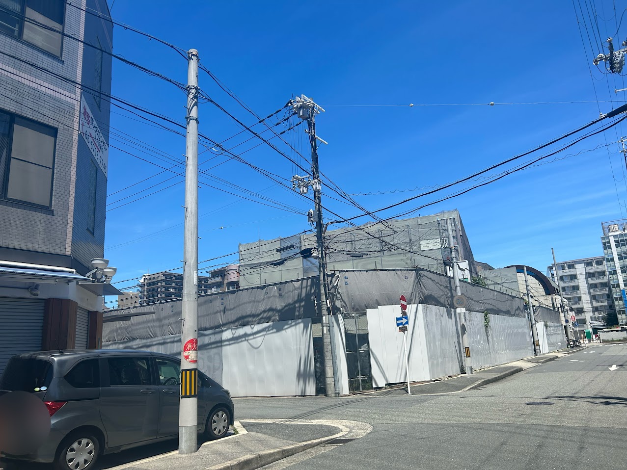イオン長吉店別館ぐるめちっく街跡地外観2