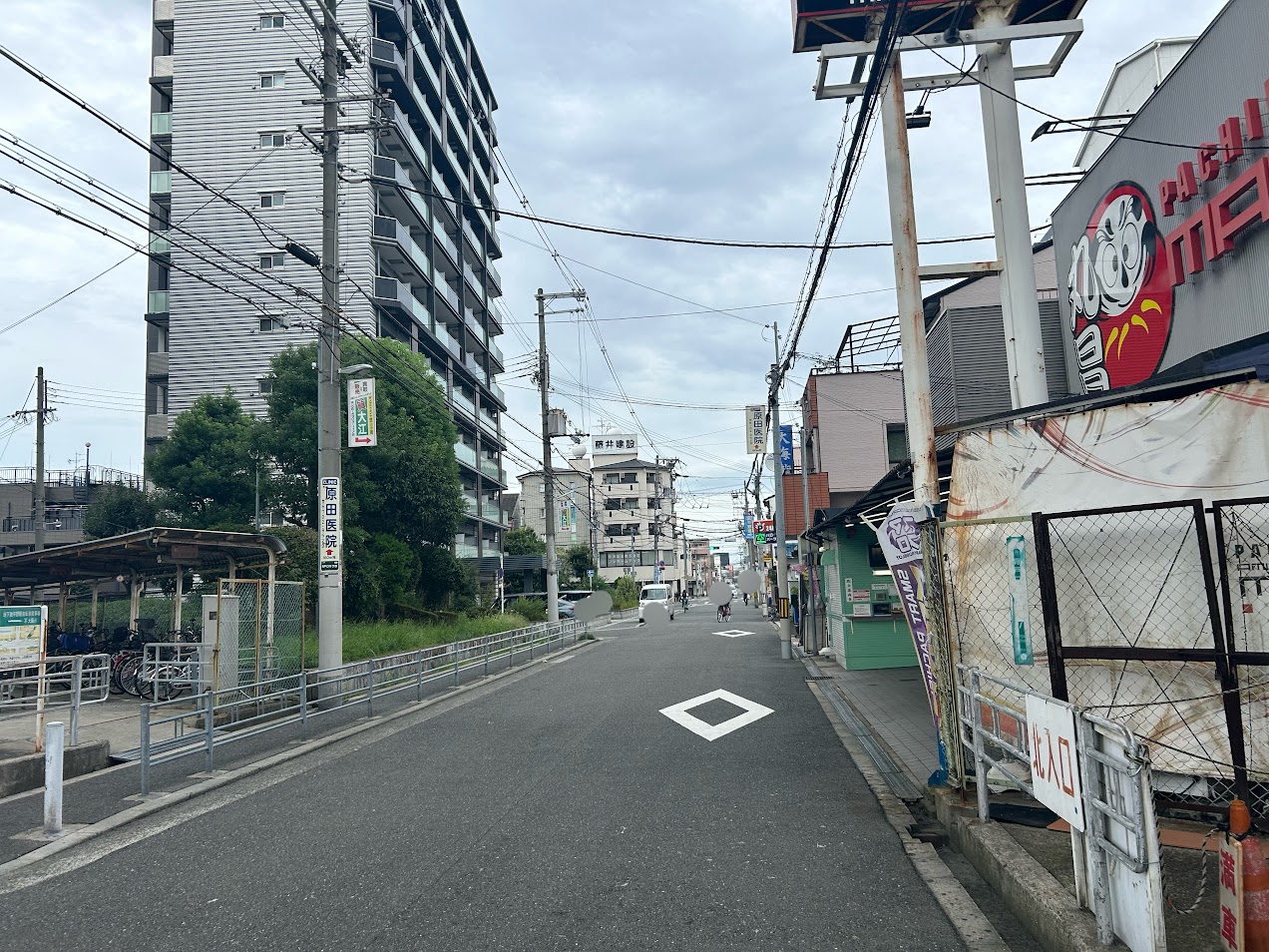 大阪メトロ谷町線平野駅前道路