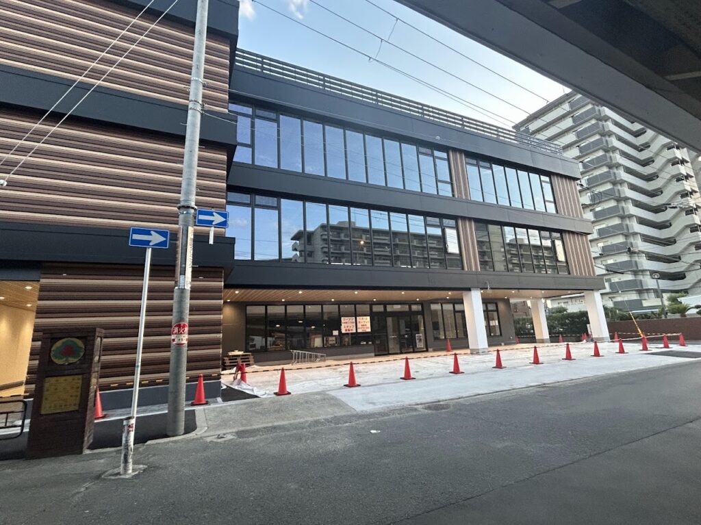 仮称出戸駅前プロジェクト新築工事現場5