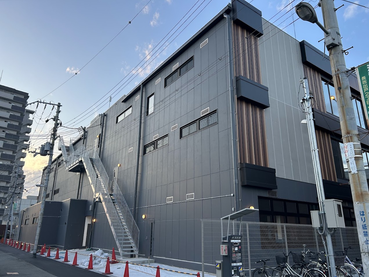 仮称出戸駅前プロジェクト新築工事現場9