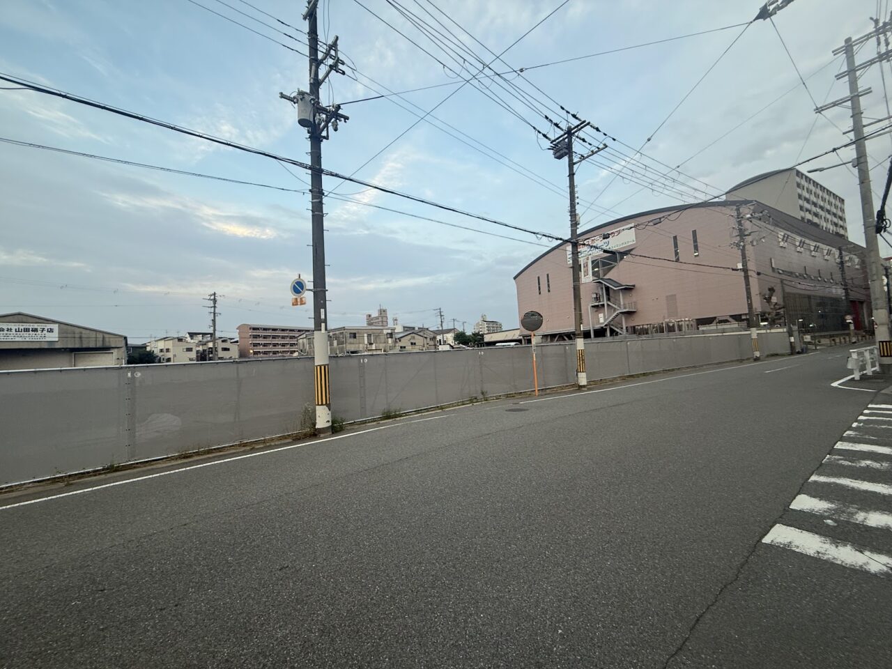 イオンタウン平野跡地向かい側工事現場6