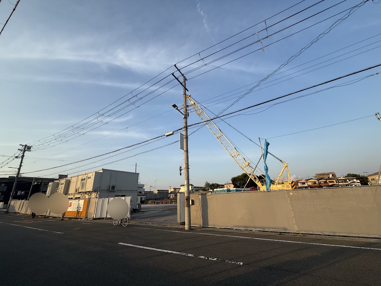 ニトリ平野店新築工事現場4