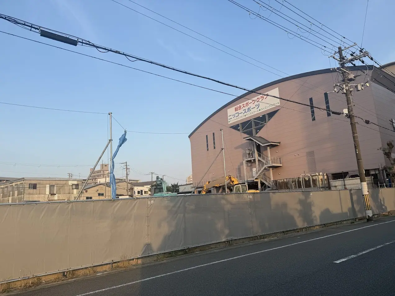 ニトリ平野店新築工事現場5