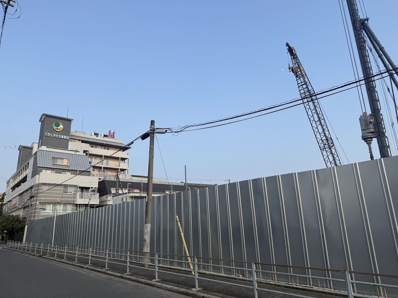 平野第2住宅1号館建設工事現場8