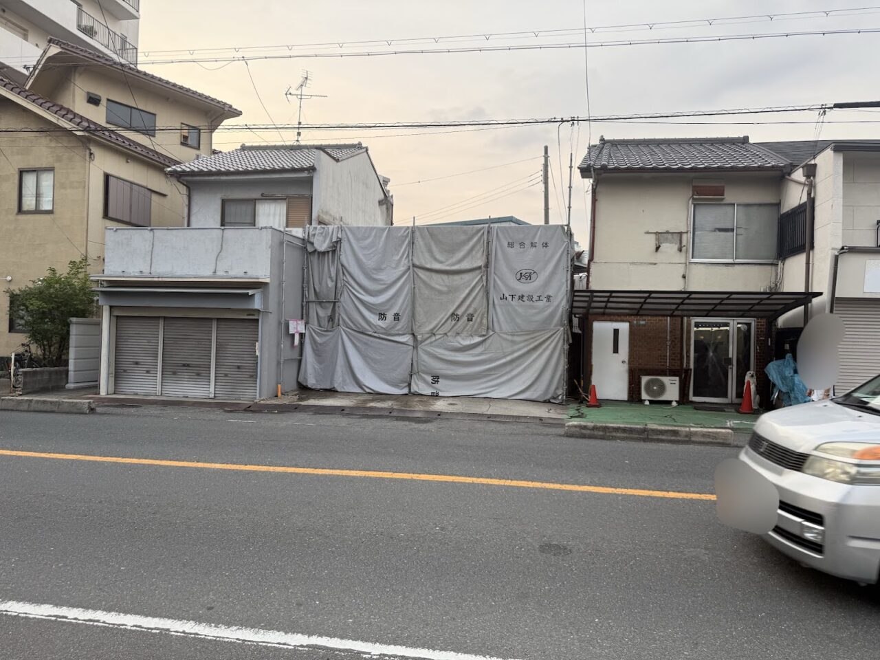 平野加美西郵便局旧局舎外観2
