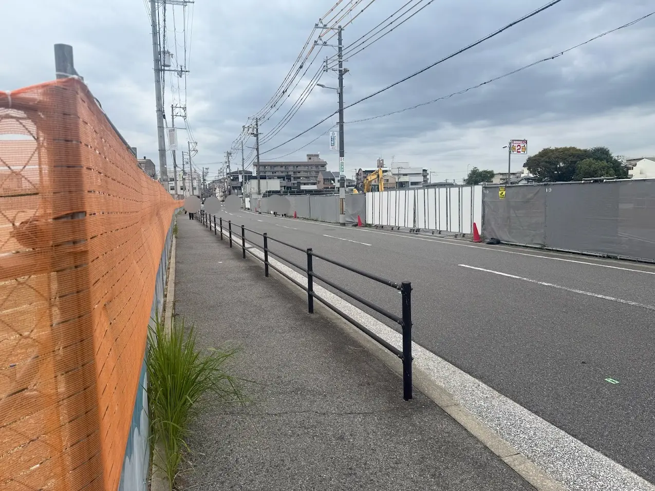 (仮称)大阪市平野区複合開発計画工事現場2