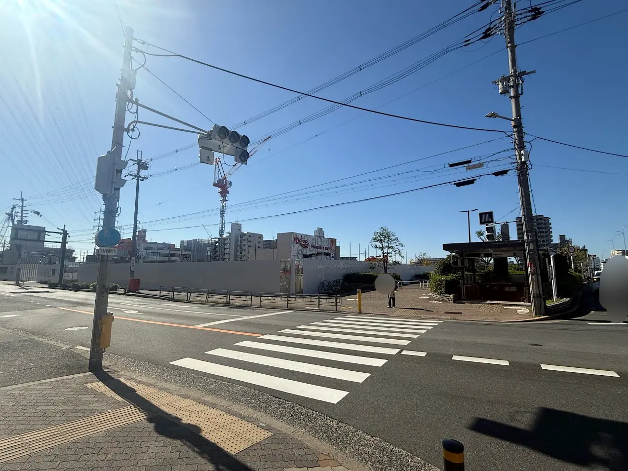 仮称　出戸駅前計画新得工事現場15