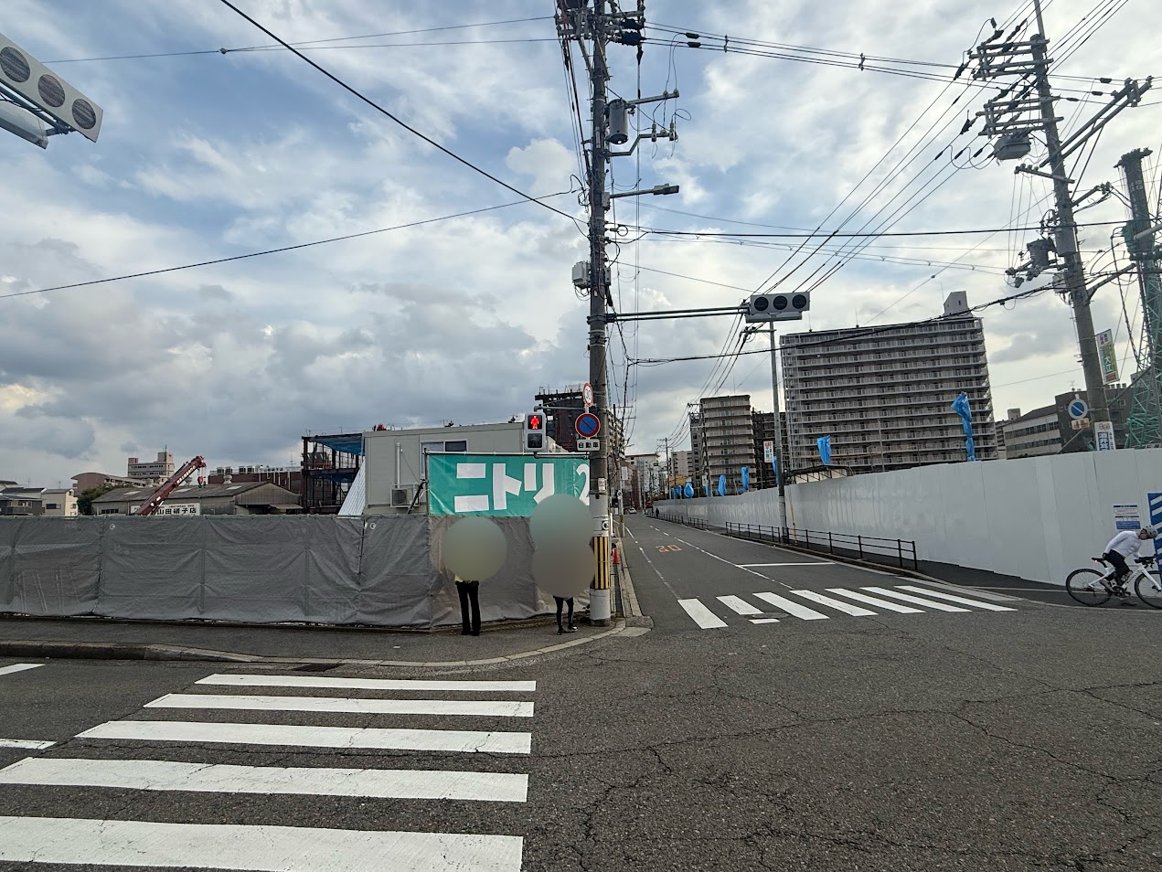 仮称ニトリ平野店新築工事現場3
