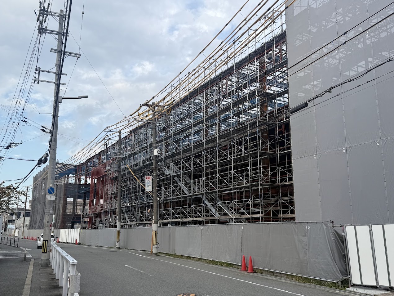 仮称ニトリ平野店新築工事現場4