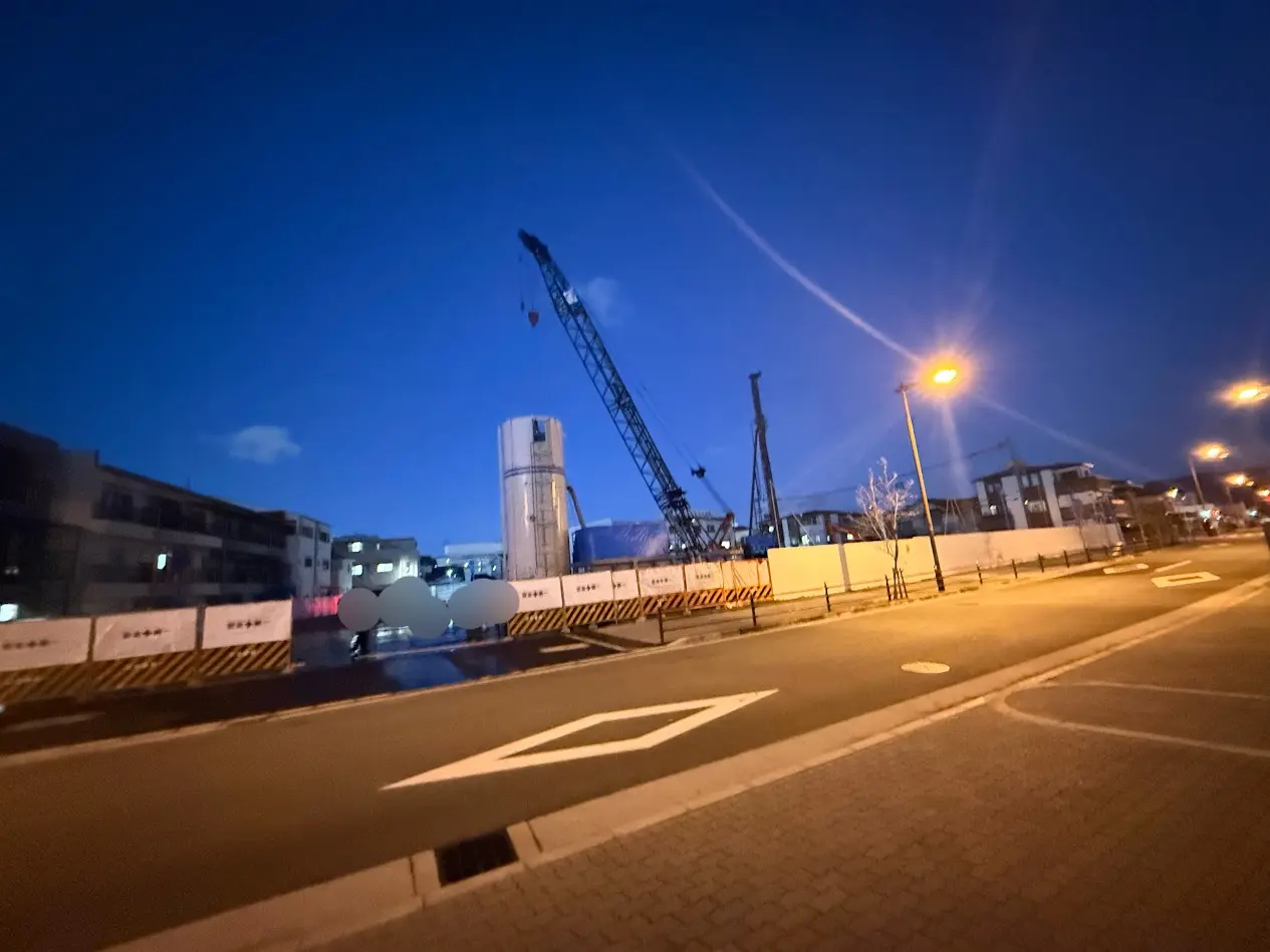 ディスカウントスーパーオーケー仮称長吉店舗新築工事現場4