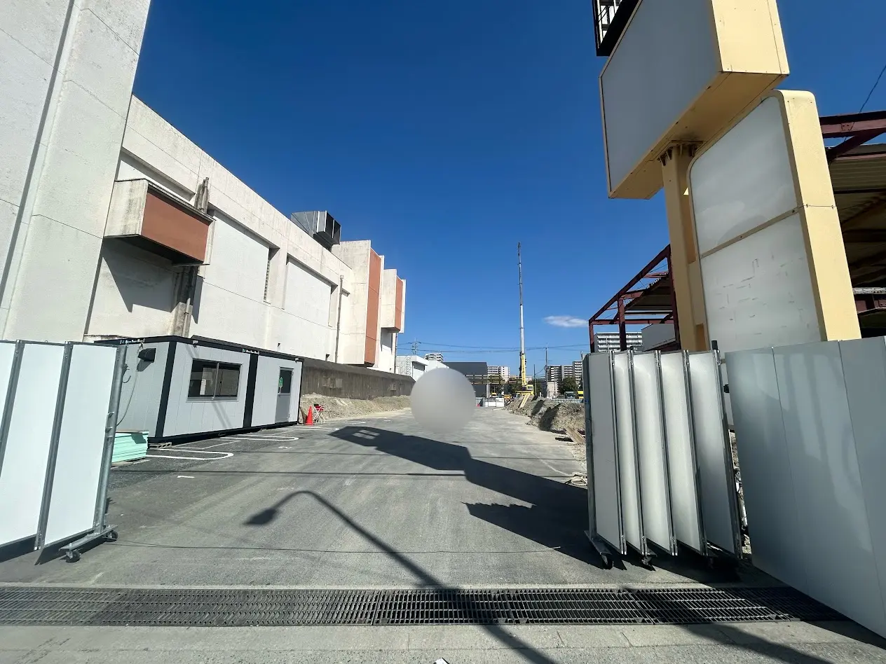 丸亀製麵長吉長原跡地外観2