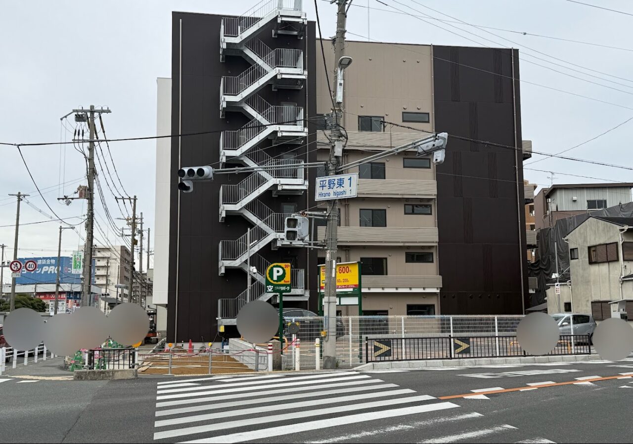 住宅型有料老人ホームはーとふる平野オープン予定地4