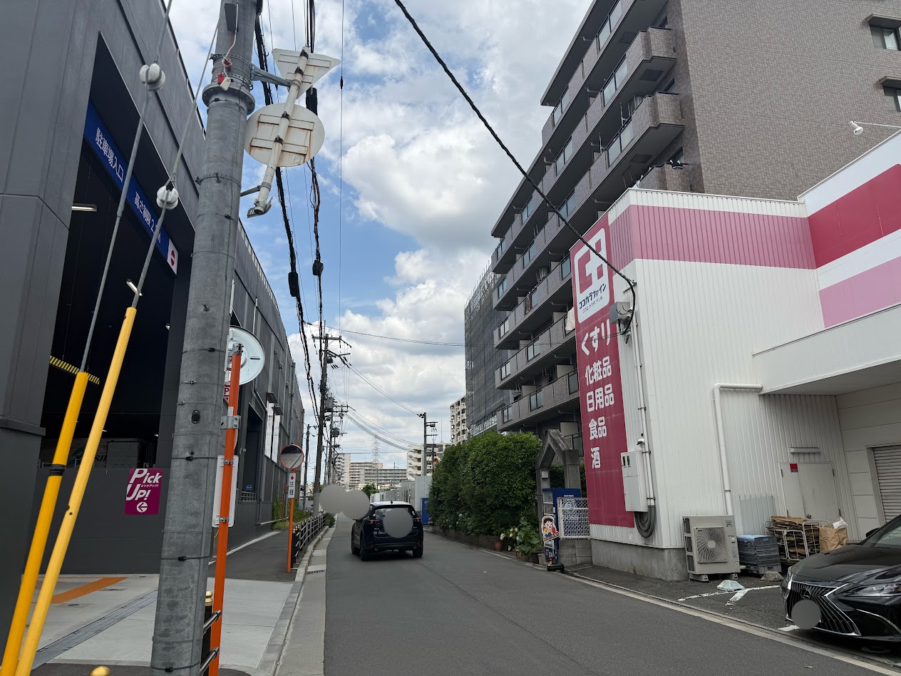 Osaka Metro谷町線駅前大規模開発プロジェクト工事現場1