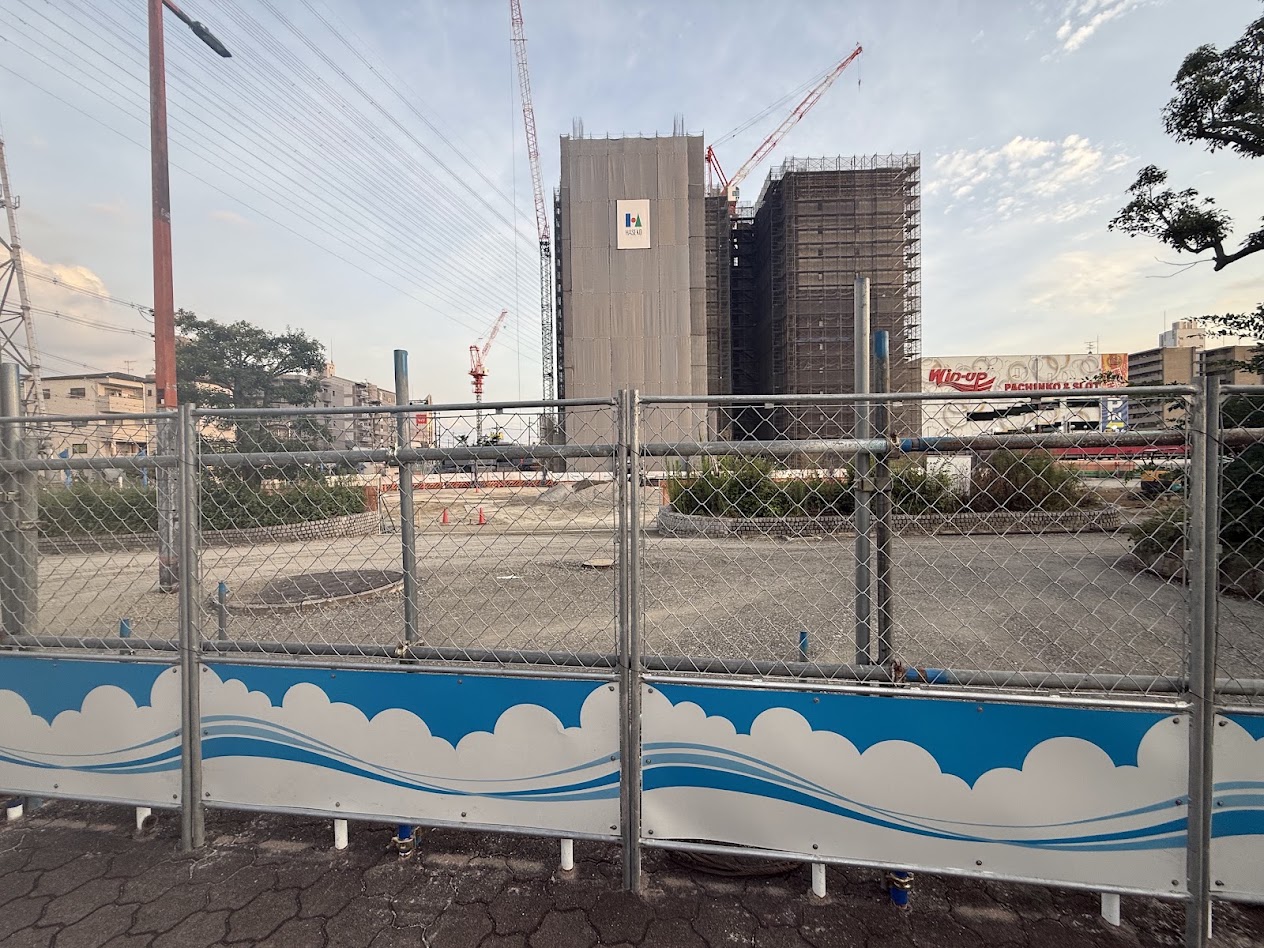 出戸駅前商業施設建設予定地3