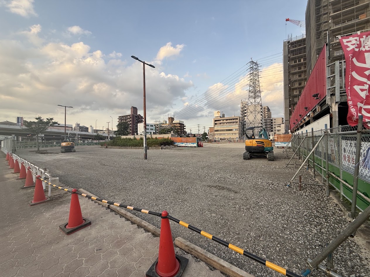 出戸駅前商業施設建設予定地5