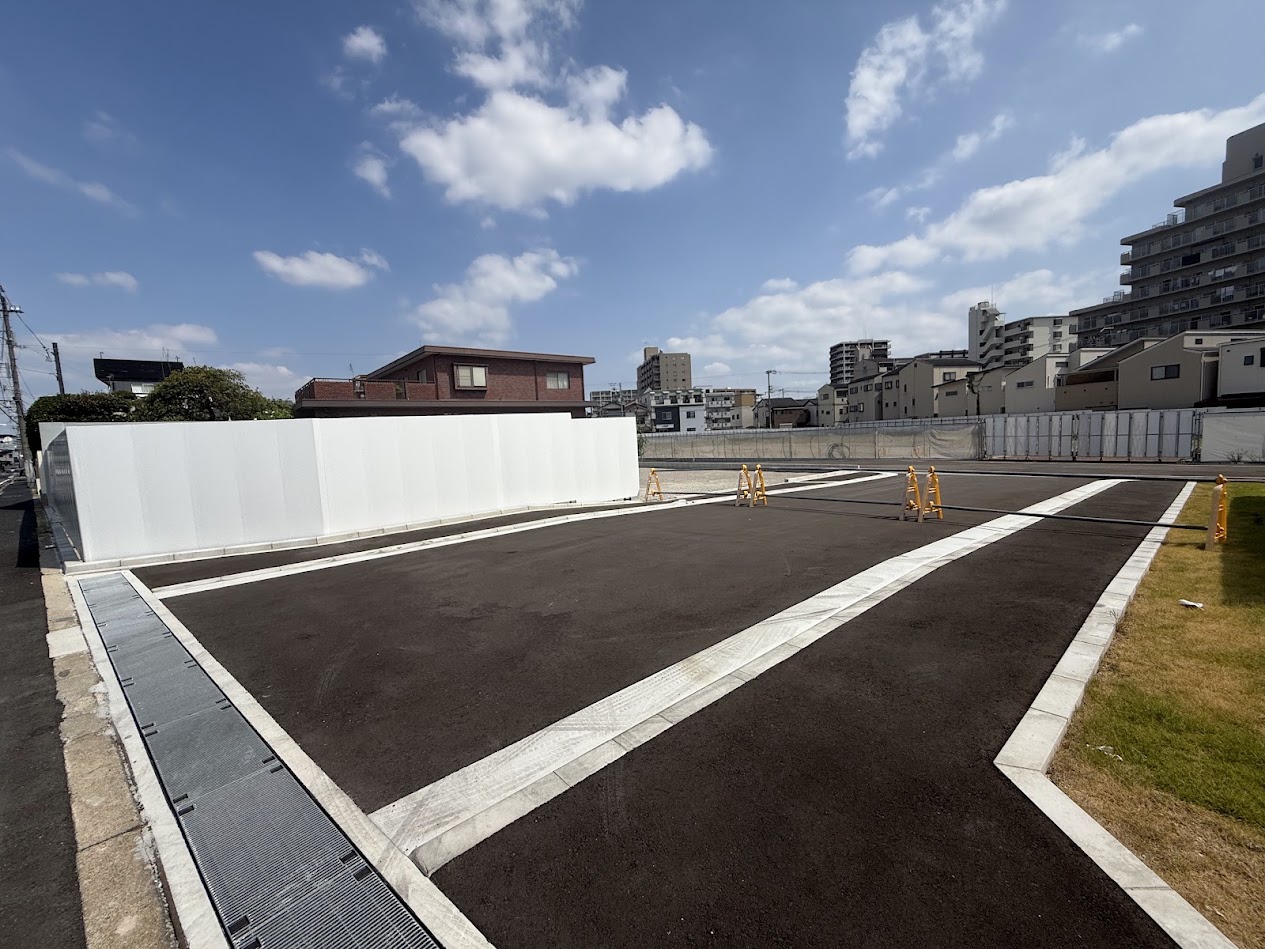 ドラッグコスモス加美西店新築工事現場1