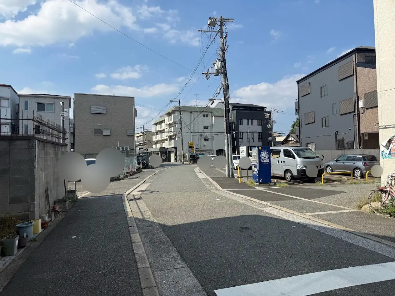 希整骨院前道路